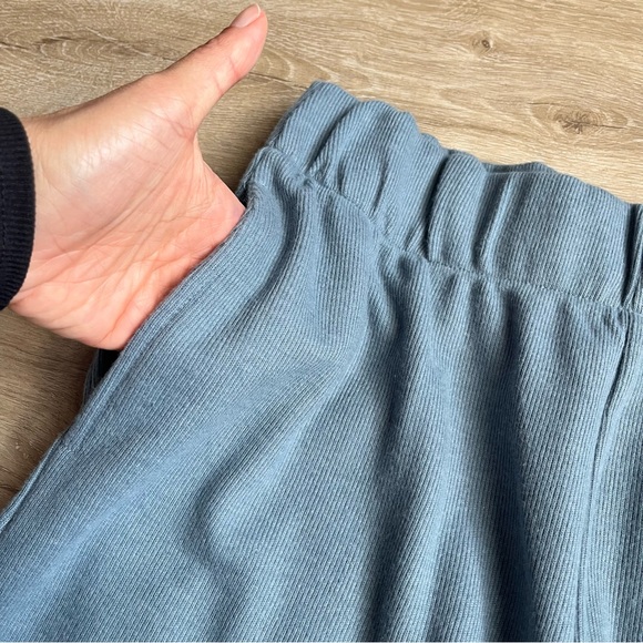 Anthropologie Daily Practice Sweater Pants Womens SZ M Blue Lounge Casual NWT - Picture 4 of 7